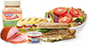 Assorted sandwich platter